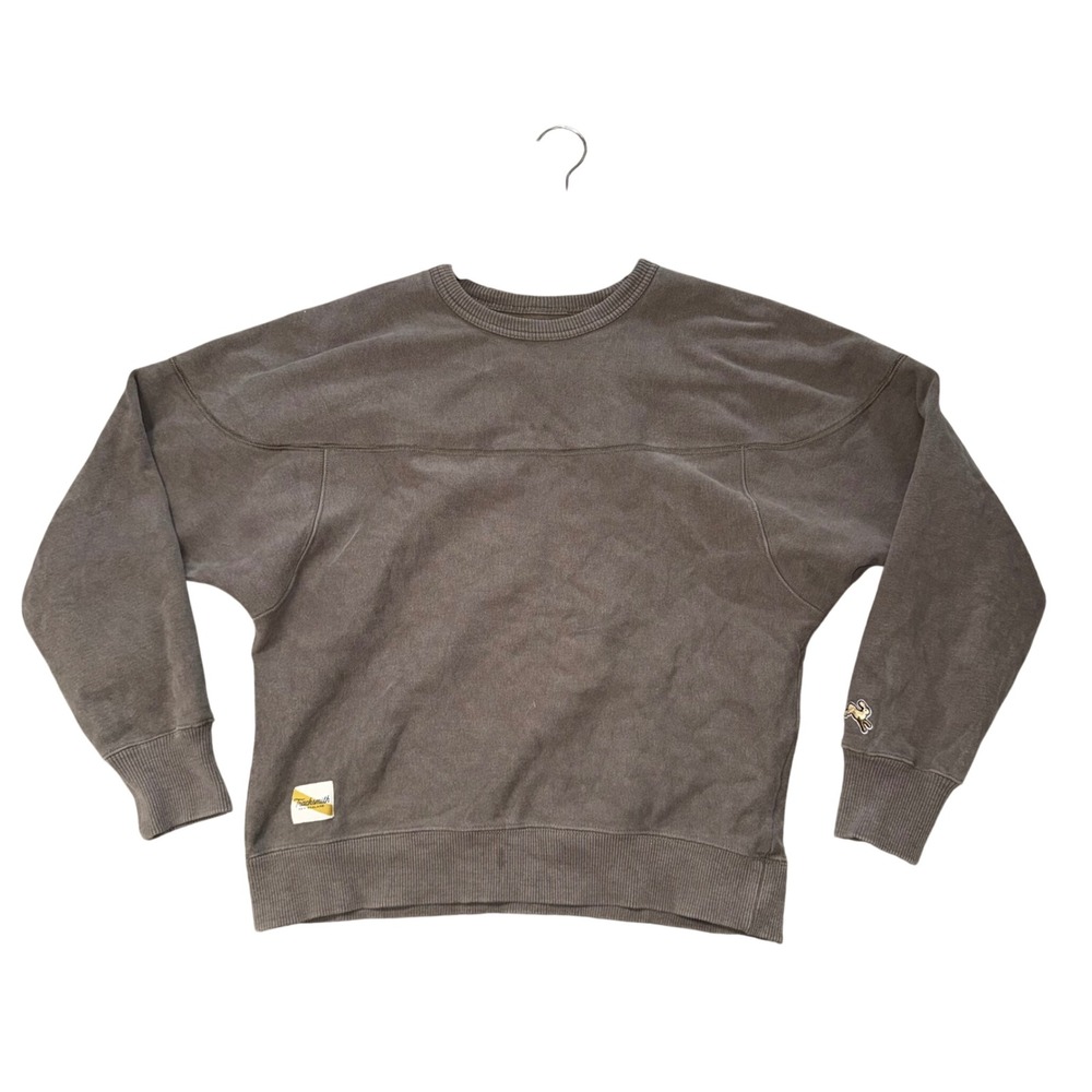 Tracksmith Sweatshirt Womens Small Brown Excellent Trackhouse Fleece Crewneck